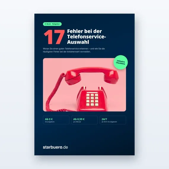 E-Book: 17 Fehler bei der Telefonservice-Auswahl