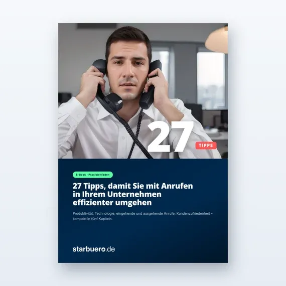 E-Book: 27 Tipps für effizientere Anrufbearbeitung