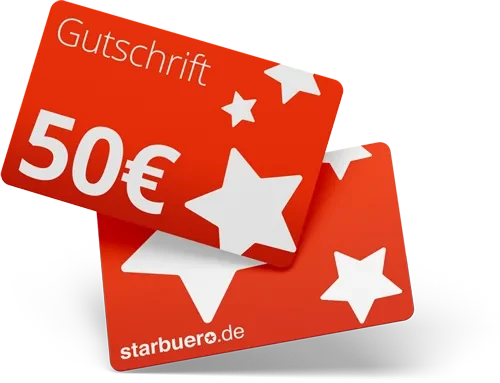 50 Euro Startguthaben Gutschein starbuero.de