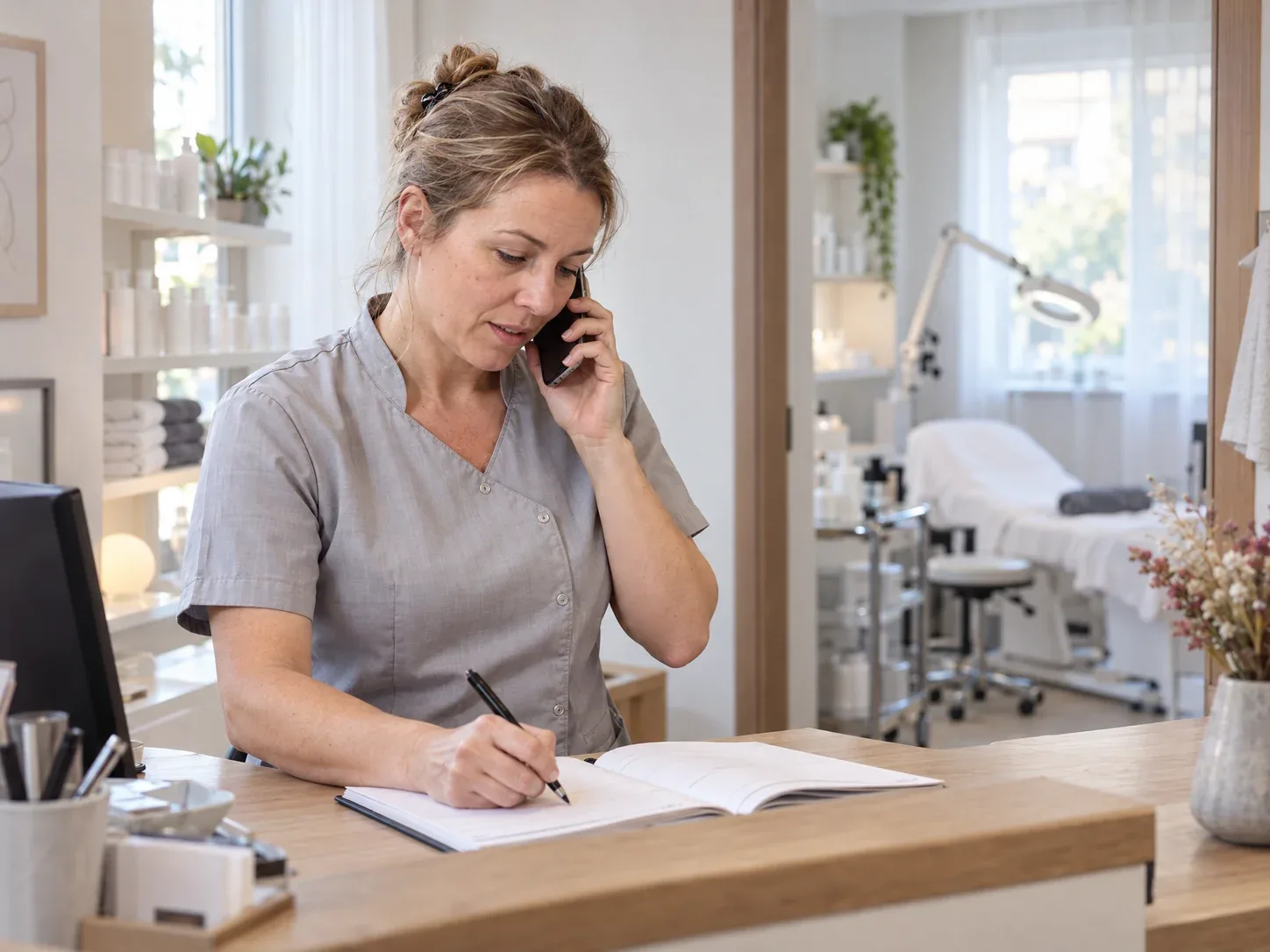 Telefonservice für Beauty- & Care-Salons