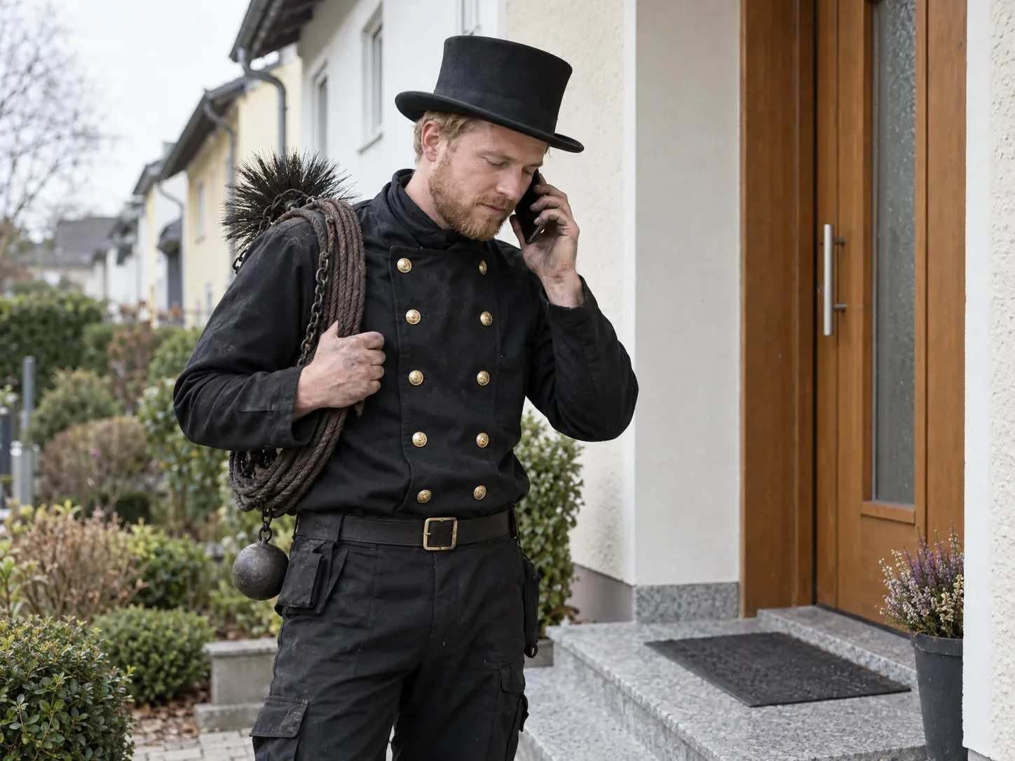 Telefonservice und Telefon-Büro für Schornsteinfeger